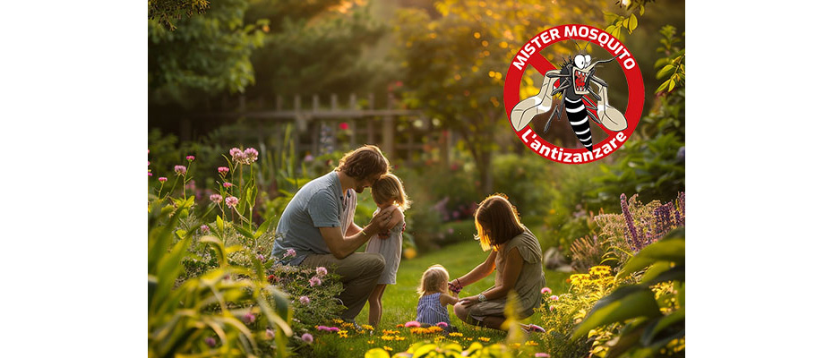 Hai un locale all’aperto liberati dalle zanzare con l’impianto a nebulizzazione mister mosquito